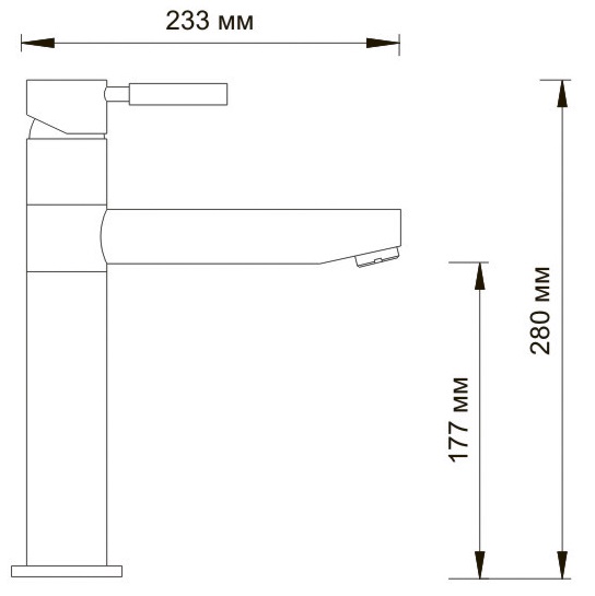 Смеситель WasserKRAFT WERN 4207 для кухонной мойки 