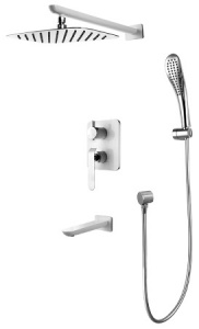 Смеситель Lemark MELANGE LM4922CW для душа скрытого монтажа (встраиваемый) Смеситель Lemark MELANGE LM4922CW для душа скрытого монтажа (встраиваемый)