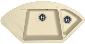 Мойка кухонная керамогранитная Florentina ВЕСТА 20.285.E1005.202 100,6*51 см. шампань