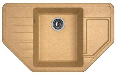 Мойка кухонная из литьевого мрамора Dr. Gans РИО 25.080.C0800.406 80*50 см. терракота