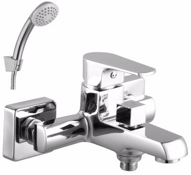 Смеситель Lemark PLUS FACTOR LM1612C для ванны и душа  Смеситель Lemark PLUS FACTOR LM1612C для ванны и душа