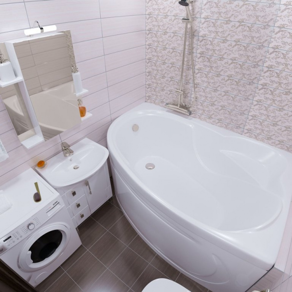 Ванна акриловая Triton ИЗАБЕЛЬ  170x100 см. левая 