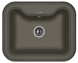 Мойка кухонная керамогранитная Florentina КРИТ 630 20.110.D0630.302 63*51 см. антрацит