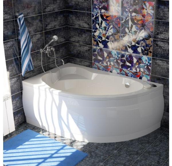 Ванна акриловая Mirsant ФАНАГОРИЯ  170x100 см. левая  Ванна акриловая Mirsant ФАНАГОРИЯ  170x100 см. левая