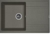 Мойка кухонная керамогранитная Florentina ЛИПСИ 780 20.270.C0780.102 78*51 см. черный