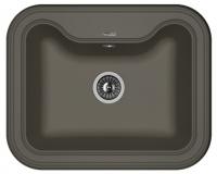 Мойка кухонная керамогранитная Florentina КРИТ 630 20.110.D0630.302 63*51 см. антрацит