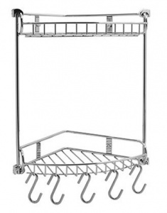 Полка угловая WasserKRAFT  K-1222   Полка угловая WasserKRAFT  K-1222