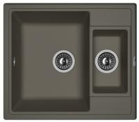 Мойка кухонная керамогранитная Florentina ЛИПСИ 580K 20.210.D0580.302 58*51 см. антрацит