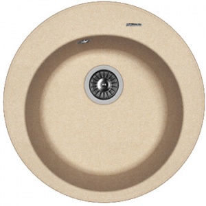 Мойка кухонная керамогранитная Florentina НИКОСИЯ 20.135.B0510.107 51*51 см. песочный