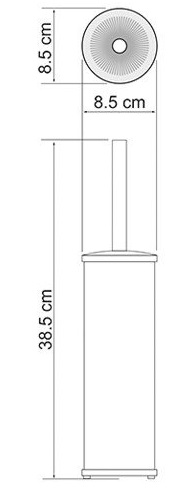 Ёрш напольный WasserKRAFT  K-1027  