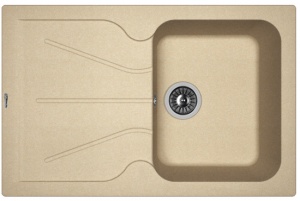Мойка кухонная керамогранитная Florentina ГАТТИНАРА 780 20.255.B0780.104 78*51 см. бежевый