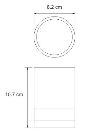 Стакан настольный WasserKRAFT INN K-4328   Стакан настольный WasserKRAFT INN K-4328