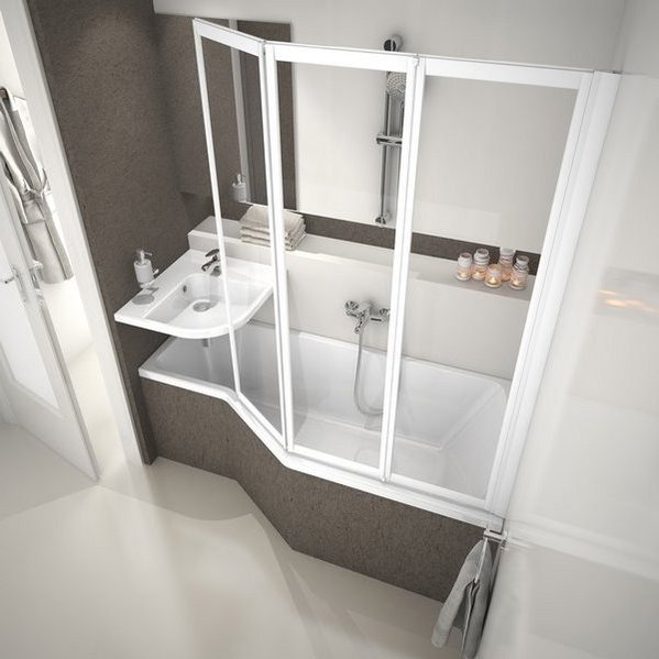 Ванна акриловая Ravak BEHAPPY C141000000 170x75 см. левая 