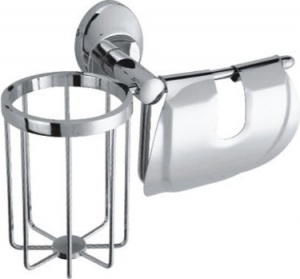 Держатель туалетной бумаги и освежителя воздуха Fixsen EUROPA FX-21809+10   Держатель туалетной бумаги и освежителя воздуха Fixsen EUROPA FX-21809+10