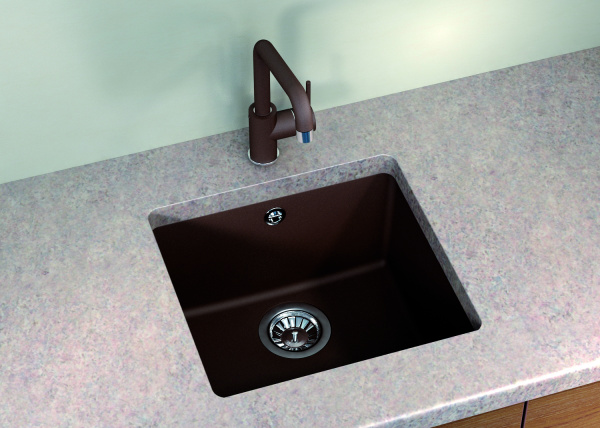 Мойка кухонная керамогранитная Florentina ВЕГА 400 22.315.C0400.105 44*42 см. коричневый