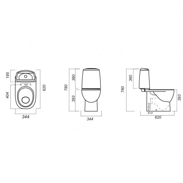 Унитаз-компакт Sanita luxe BEST BSTSLCC04020522  