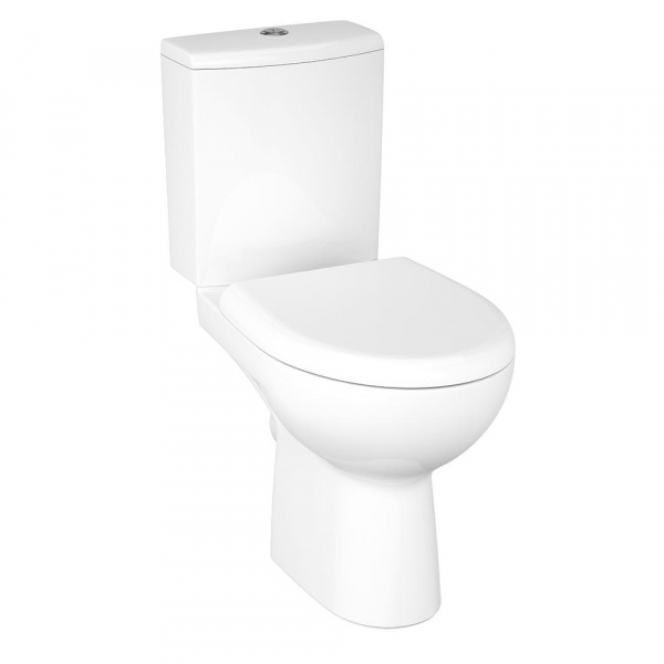 Унитаз-компакт Cersanit NATURE S-KO-NTR011-3/5-COn-DL-w безободковый  Унитаз-компакт Cersanit NATURE S-KO-NTR011-3/5-COn-DL-w безободковый