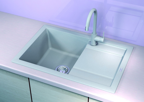 Мойка кухонная керамогранитная Florentina ЛИПСИ 760 20.160.D0760.202 76*51 см. шампань