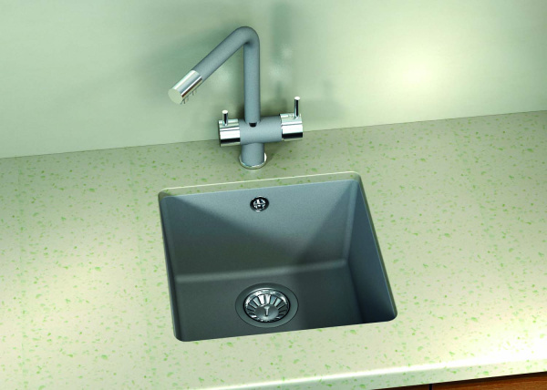 Мойка кухонная керамогранитная Florentina ВЕГА 360 22.310.B0360.102 40*42 см. черный