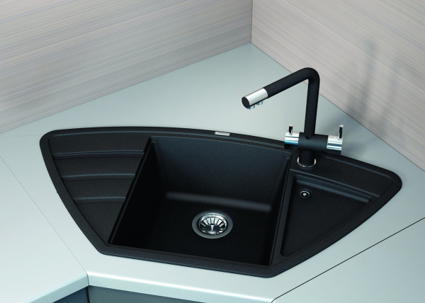 Мойка кухонная керамогранитная Florentina ЛИПСИ 980C 20.180.D0980.105 98*51 см. коричневый