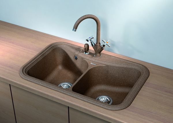 Мойка кухонная керамогранитная Florentina КРИТ 780A 20.175.E0780.302 78*51 см. антрацит