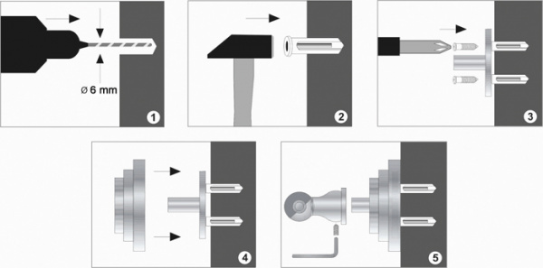 Держатель освежителя воздуха WasserKRAFT ISAR K-7345   Держатель освежителя воздуха WasserKRAFT ISAR K-7345