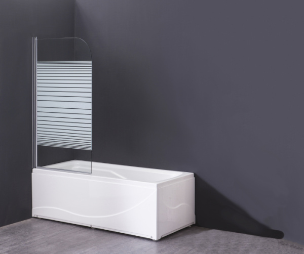 Шторка душевая для ванны Mirsant ECO  80 см. 