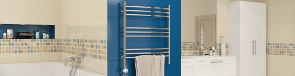 Полотенцесушитель электрический Стилье ФОРМАТ 10 00510-6050 600х500 