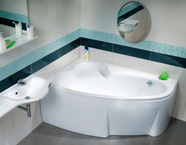 Ванна акриловая Ravak ASYMMETRIC C441000000 150x100 см. левая 